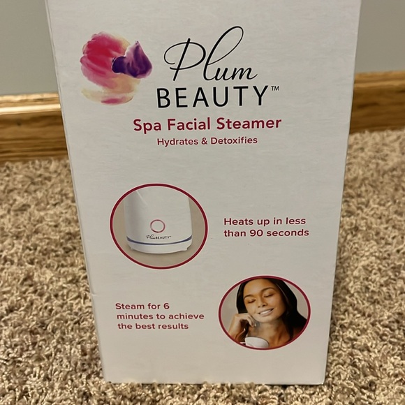 Plum Beauty NWT Spa Facial Steamer Hydrates & Detoxifies. - Picture 5 of 5